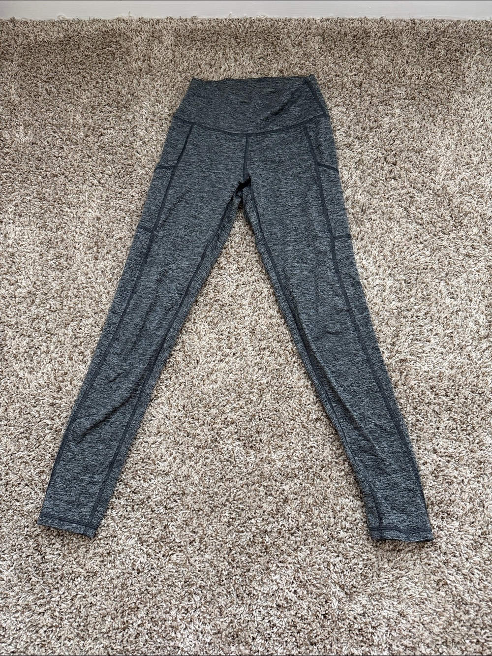 aerie Dark Heather Gray High-Waist Performance Leggings
